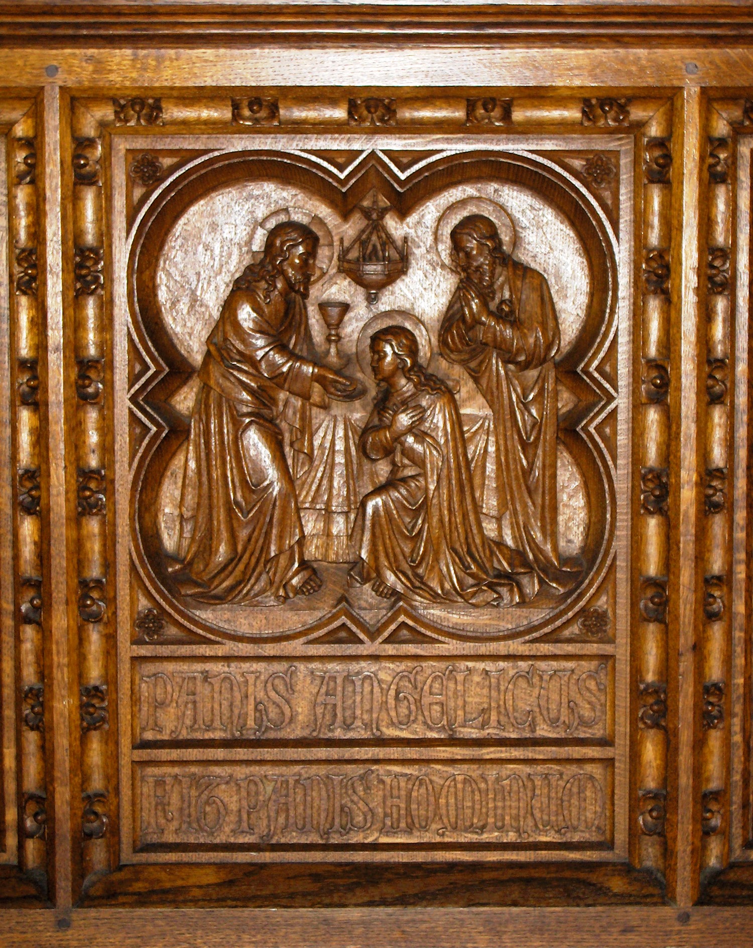 Neem en eet dit brood, Sint-Anna-ten-Drieenkerk, Antwerpen Linkeroever