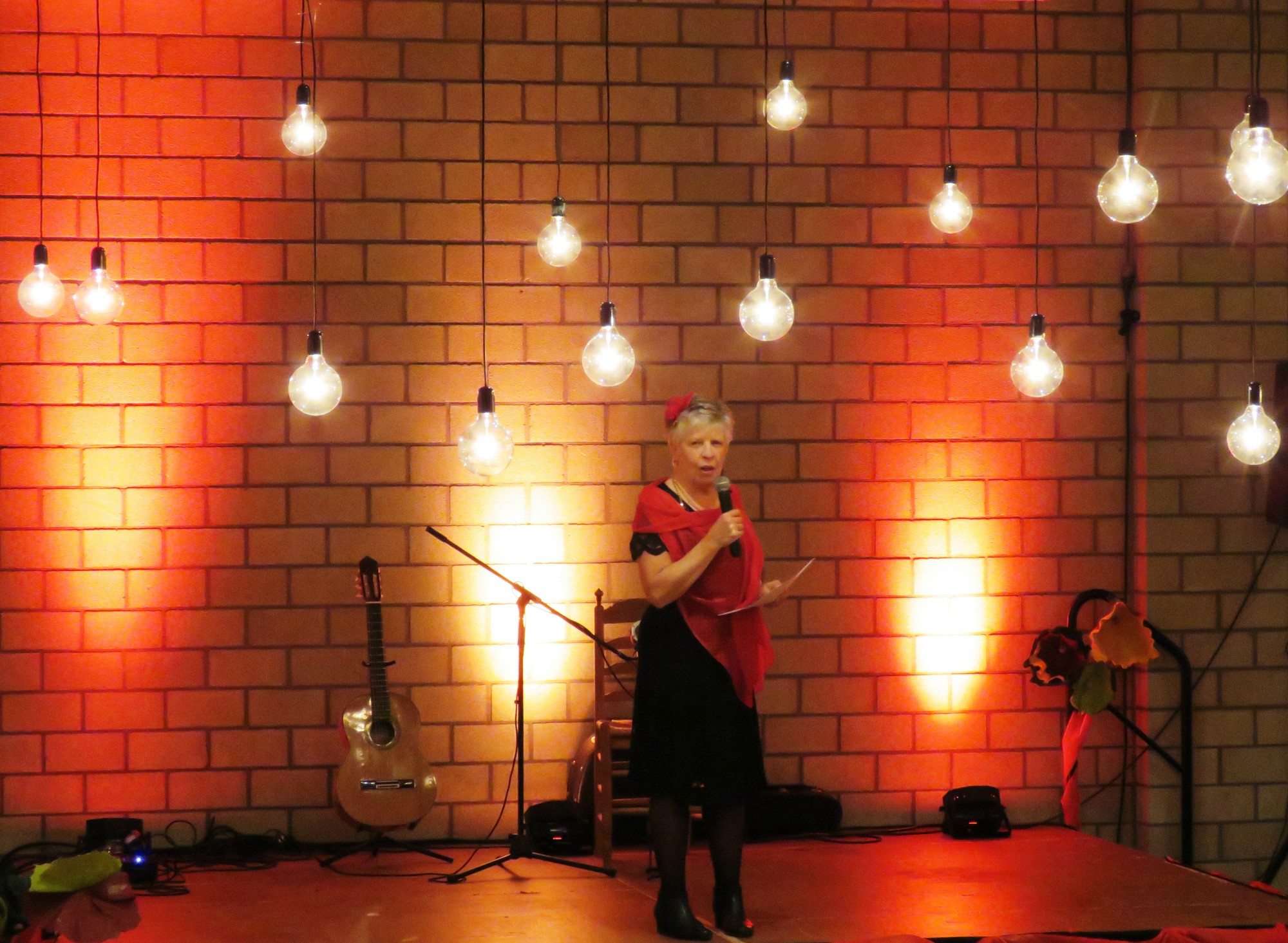 Annemie Van Passen heet elke groep van harte welkom