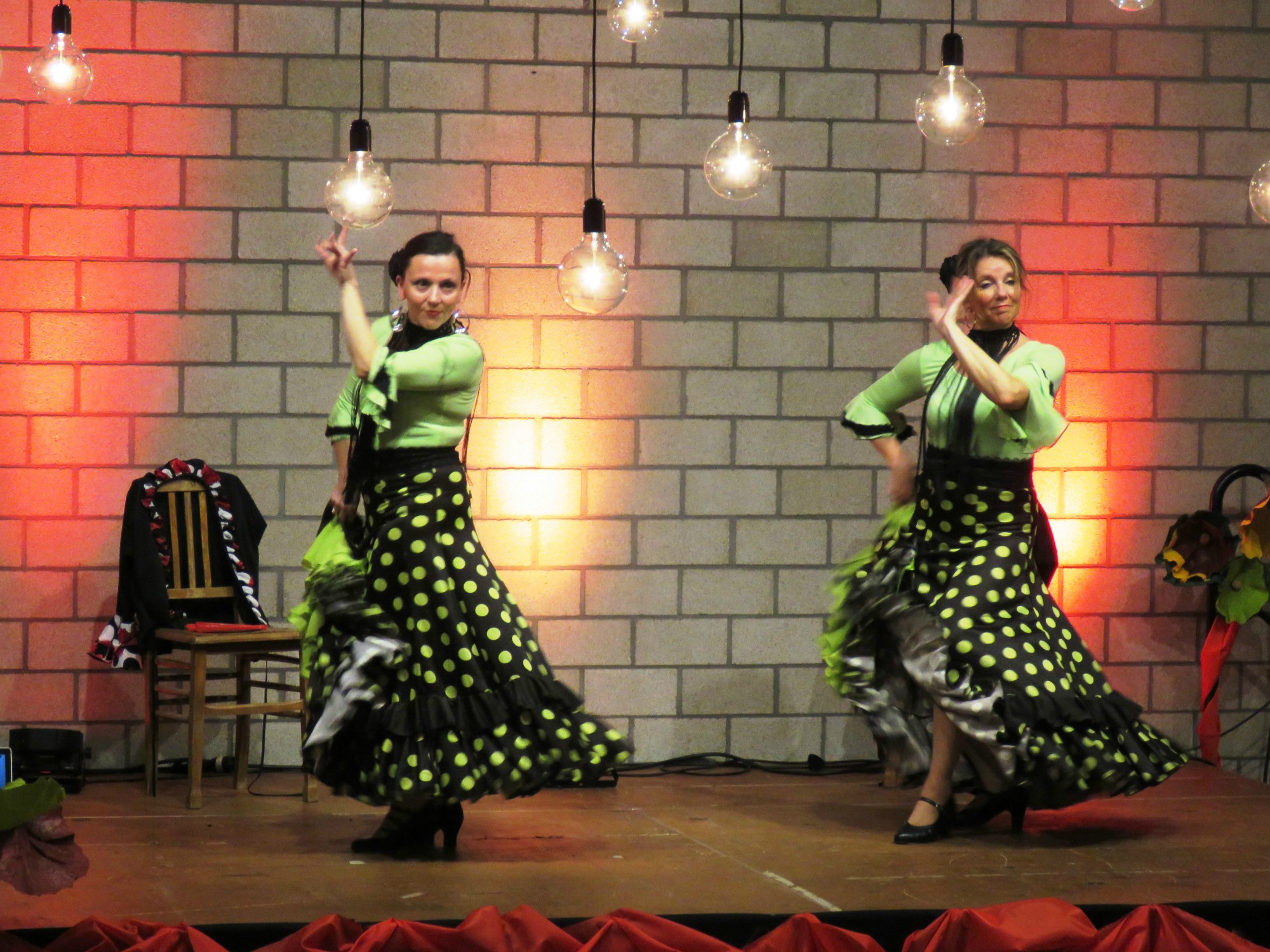 Een  swingend flamenco-optreden van La Mariposa