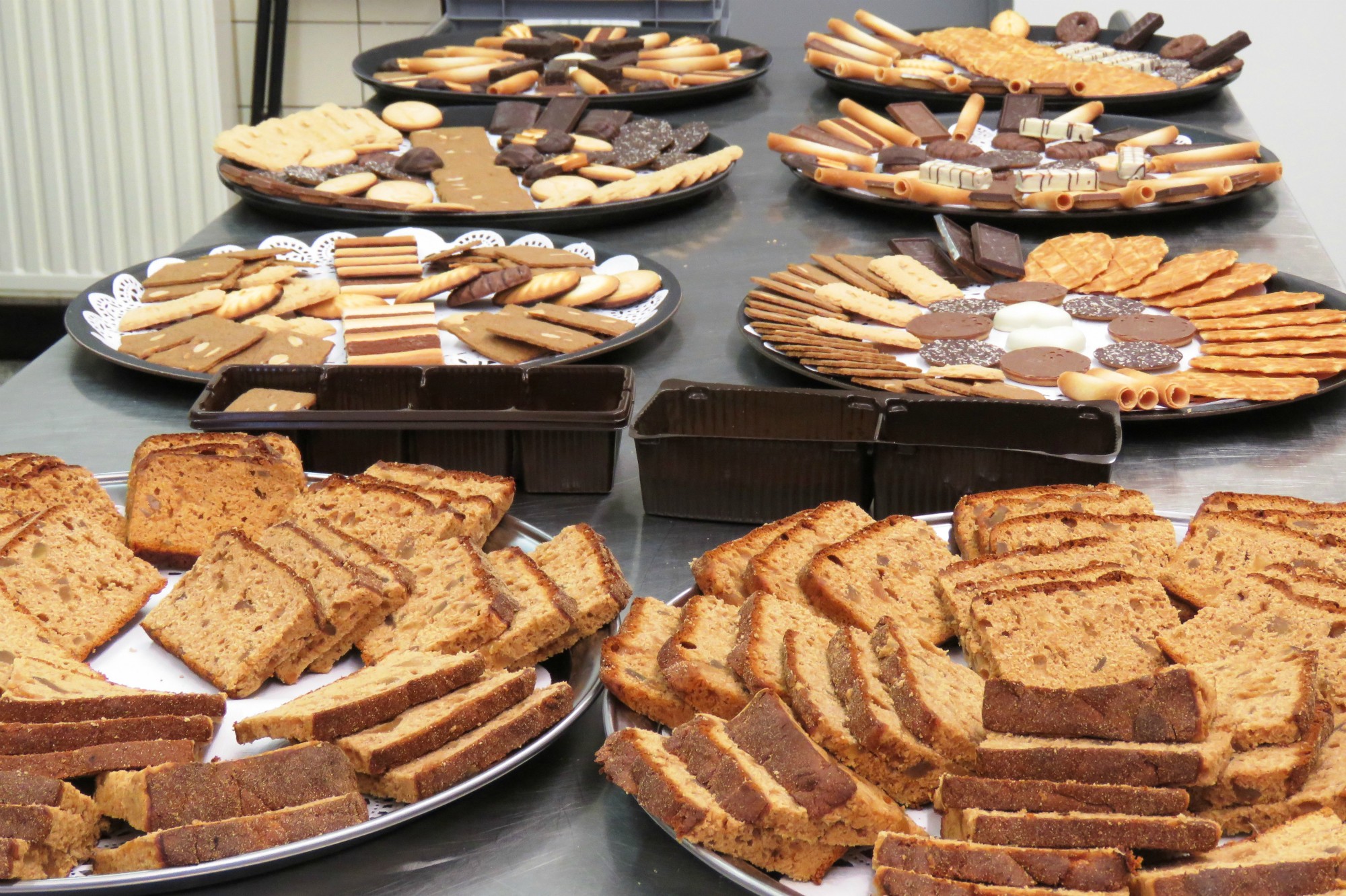 Ahn de koekjes liggen klaar in de keuken