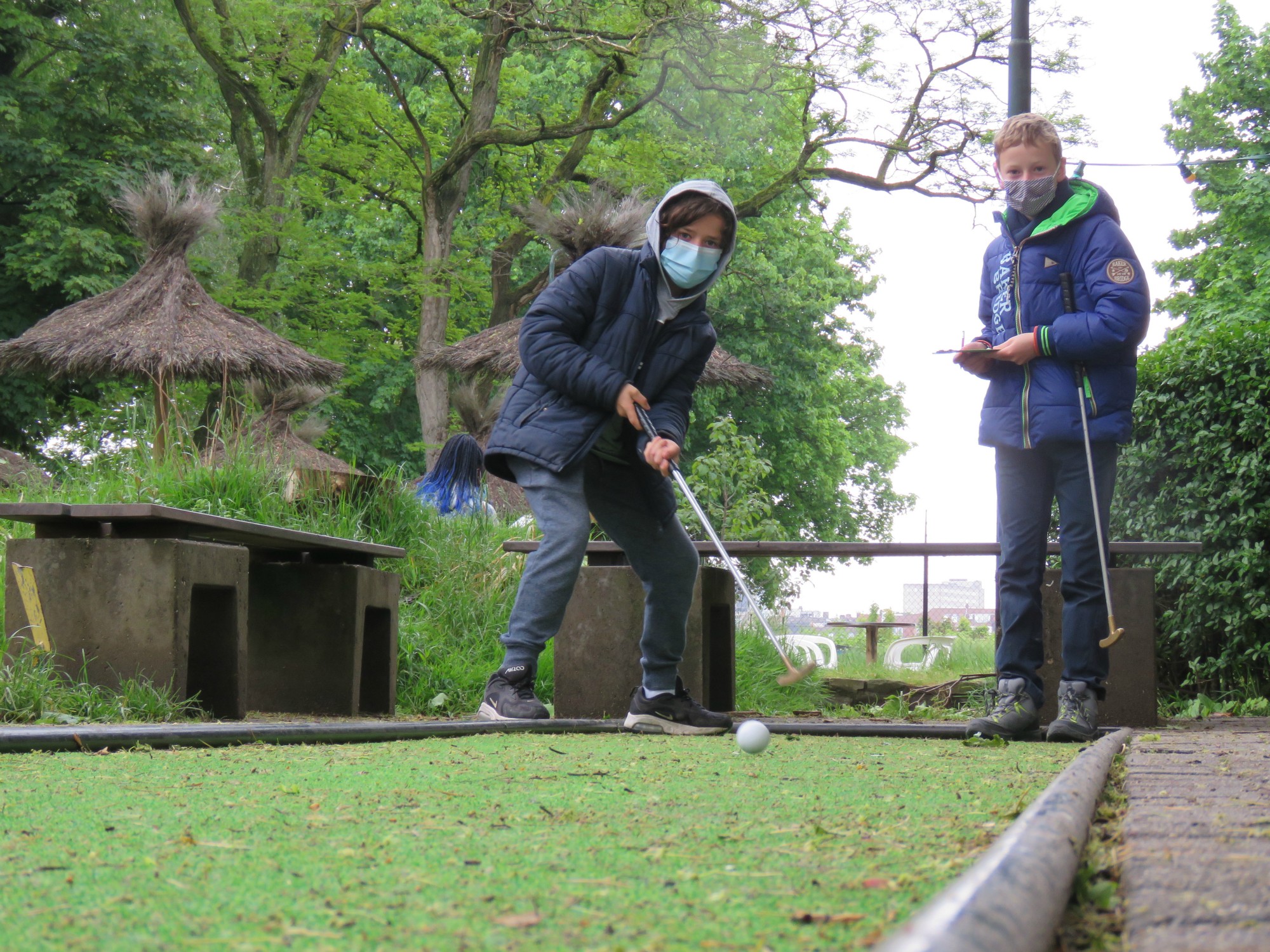 Eerste gezamenlijke activiteit vormelingen 2021 | Zoektocht en minigolf