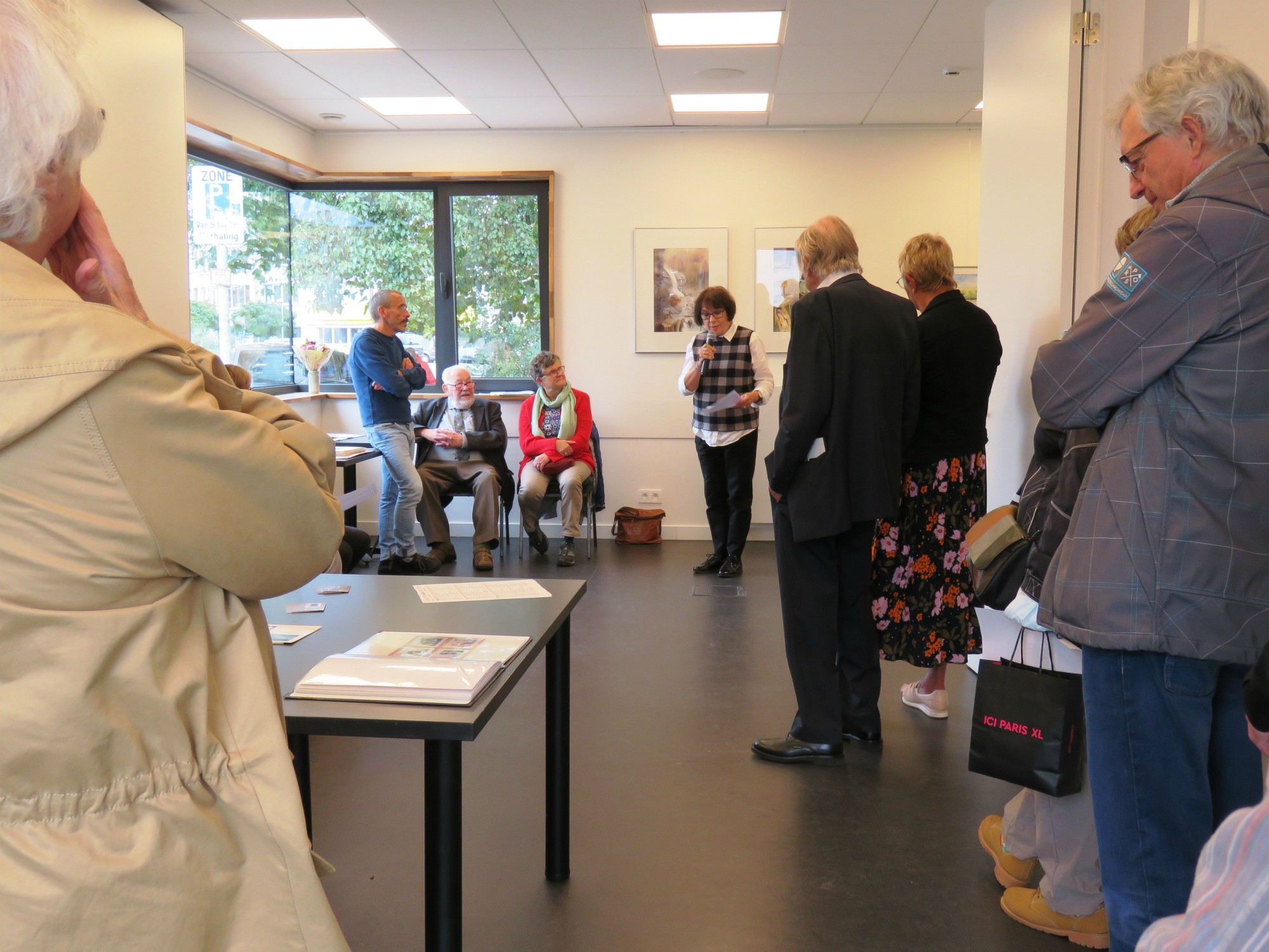 Vernissage tentoonstelling A.K.A.L.O., woordje door Dianne Nuyts