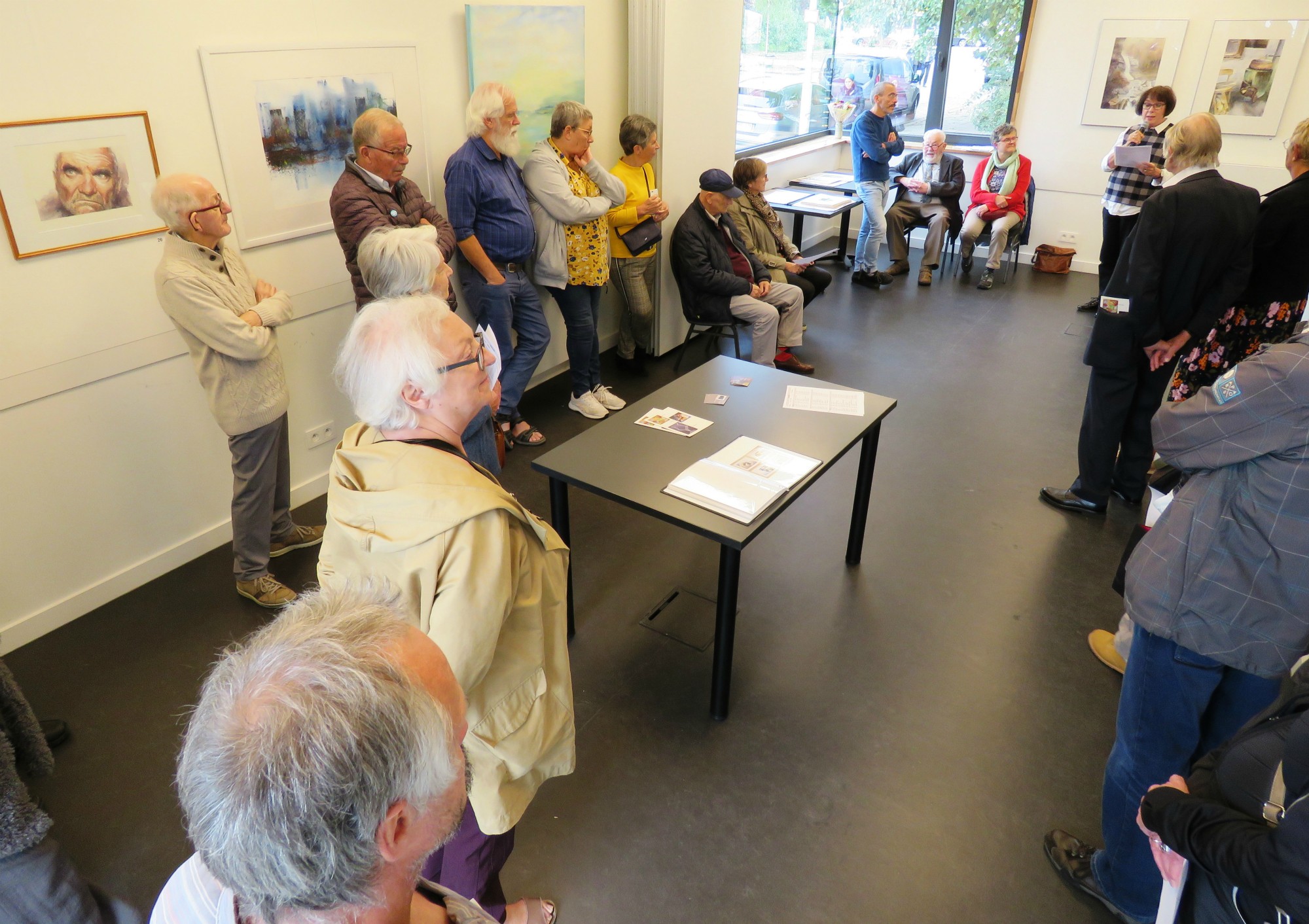 Vernissage tentoonstelling A.K.A.L.O., woordje door Dianne Nuyts