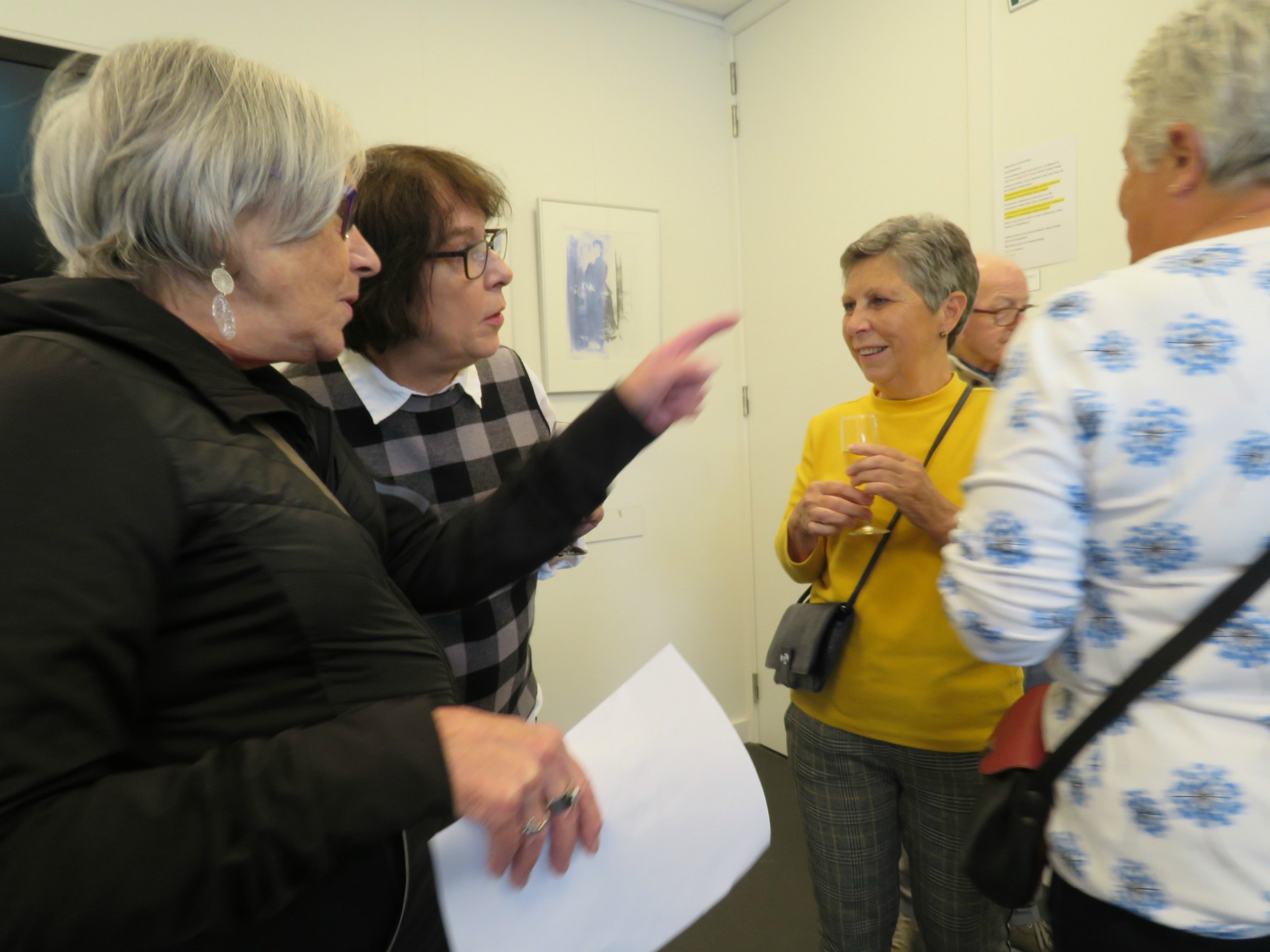 Vernissage tentoonstelling A.K.A.L.O., woordje door Dianne Nuyts