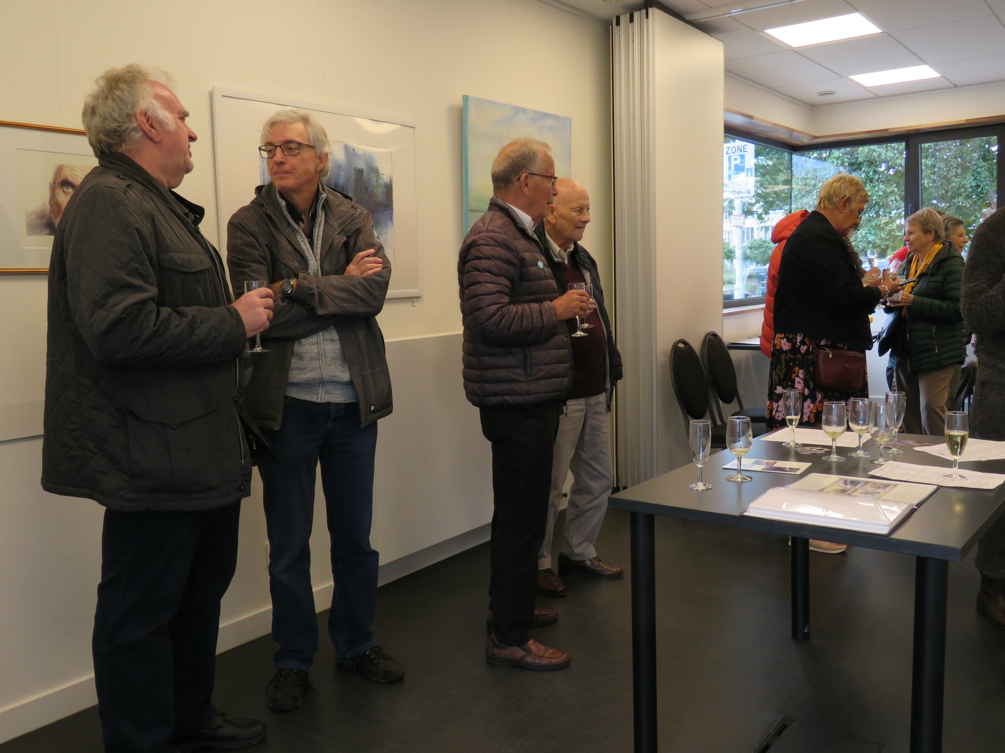 Vernissage tentoonstelling A.K.A.L.O., woordje door Dianne Nuyts