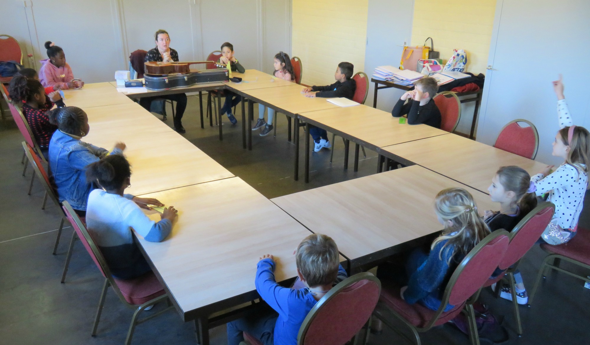 Catechesemoment 1 - Eerste communicanten - Sint-Anna-ten-Drieënparochie, Antwerpen Linkeroever