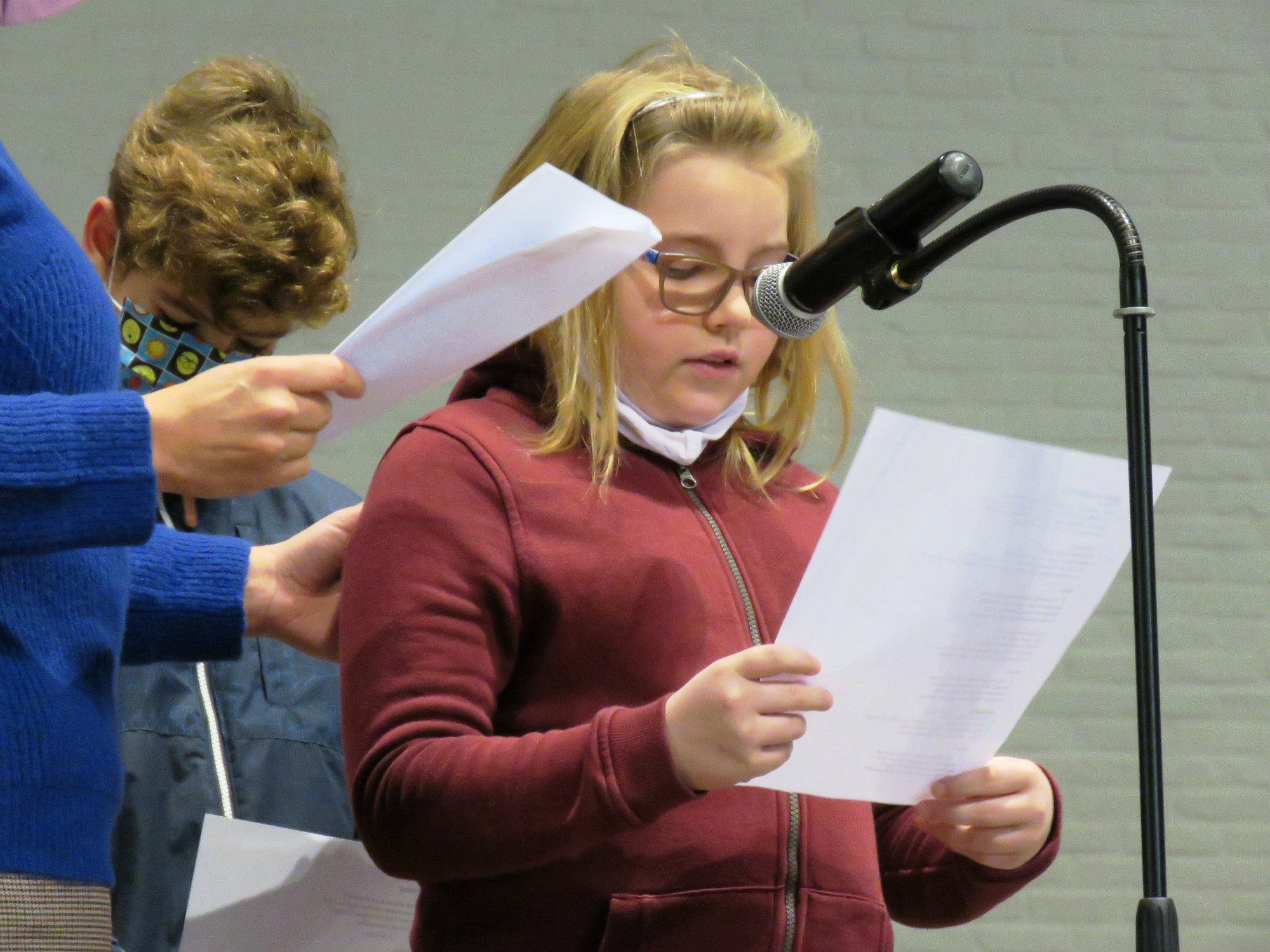 Gebed om vergeving door de vormelingen