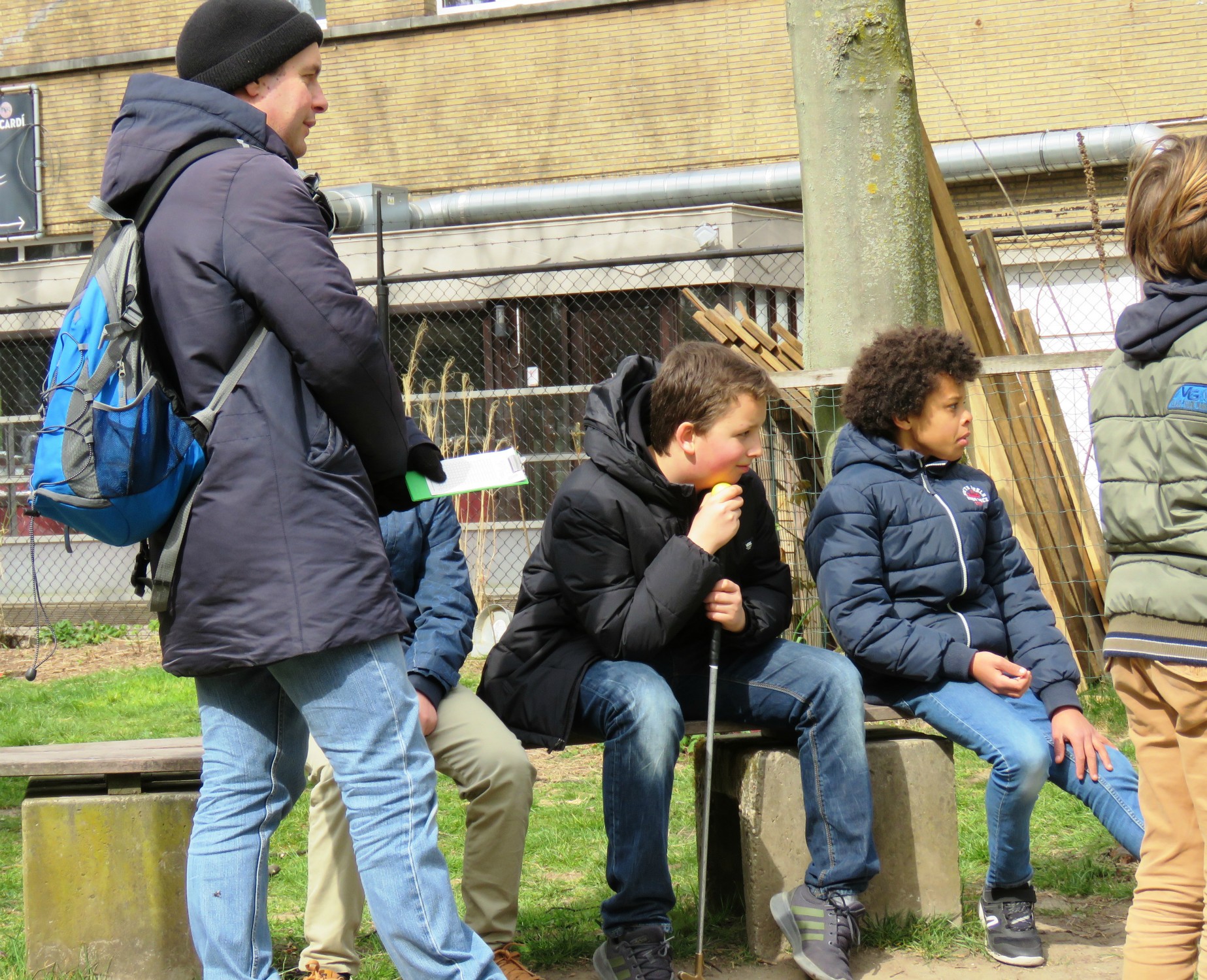 Een partijtje minigolf in Minigolf Beatrijs op Linkeroever