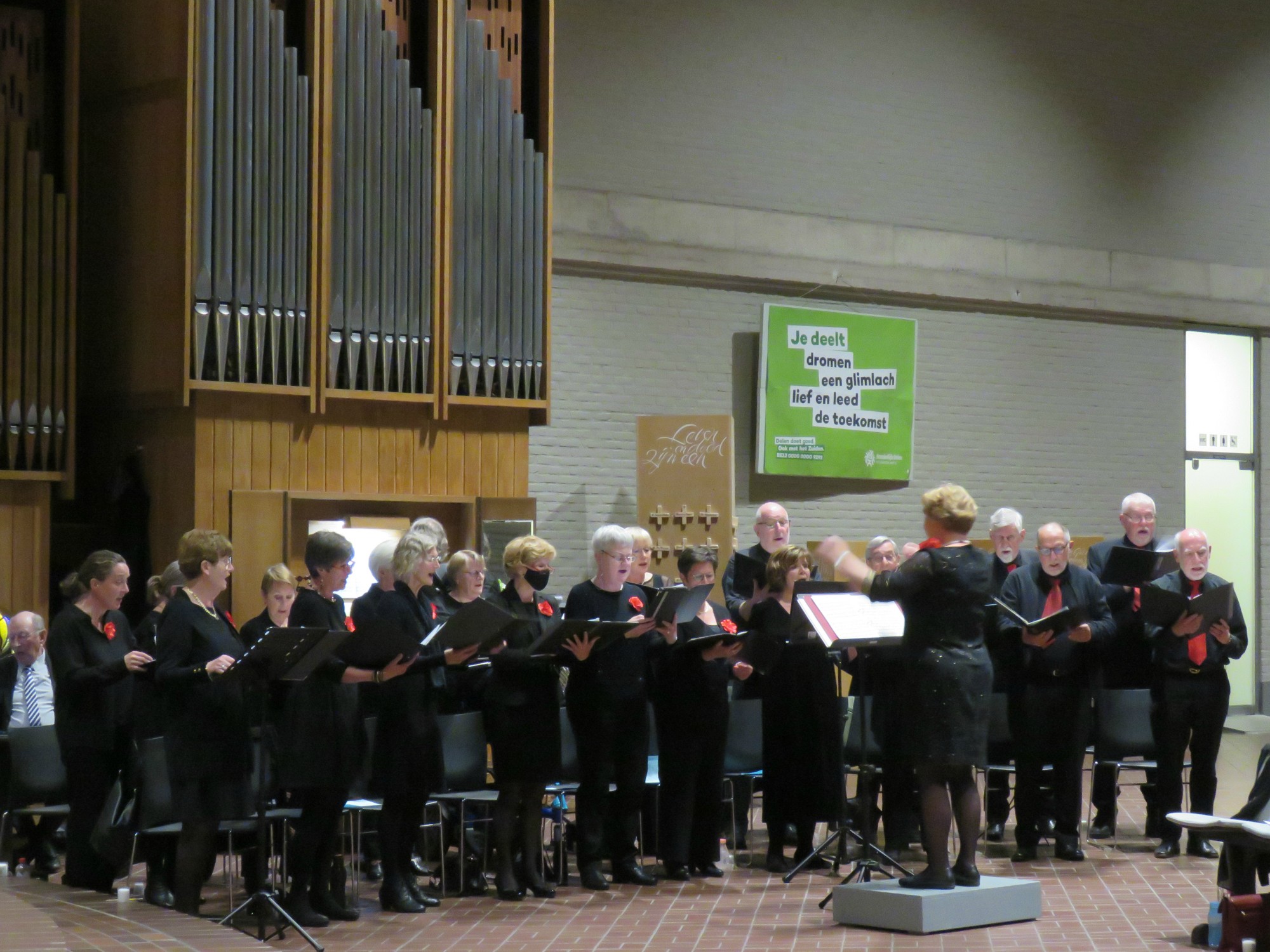 Paaswake - Slotlied door het Sint-Annakoor o.l.v. Myriam Baert
