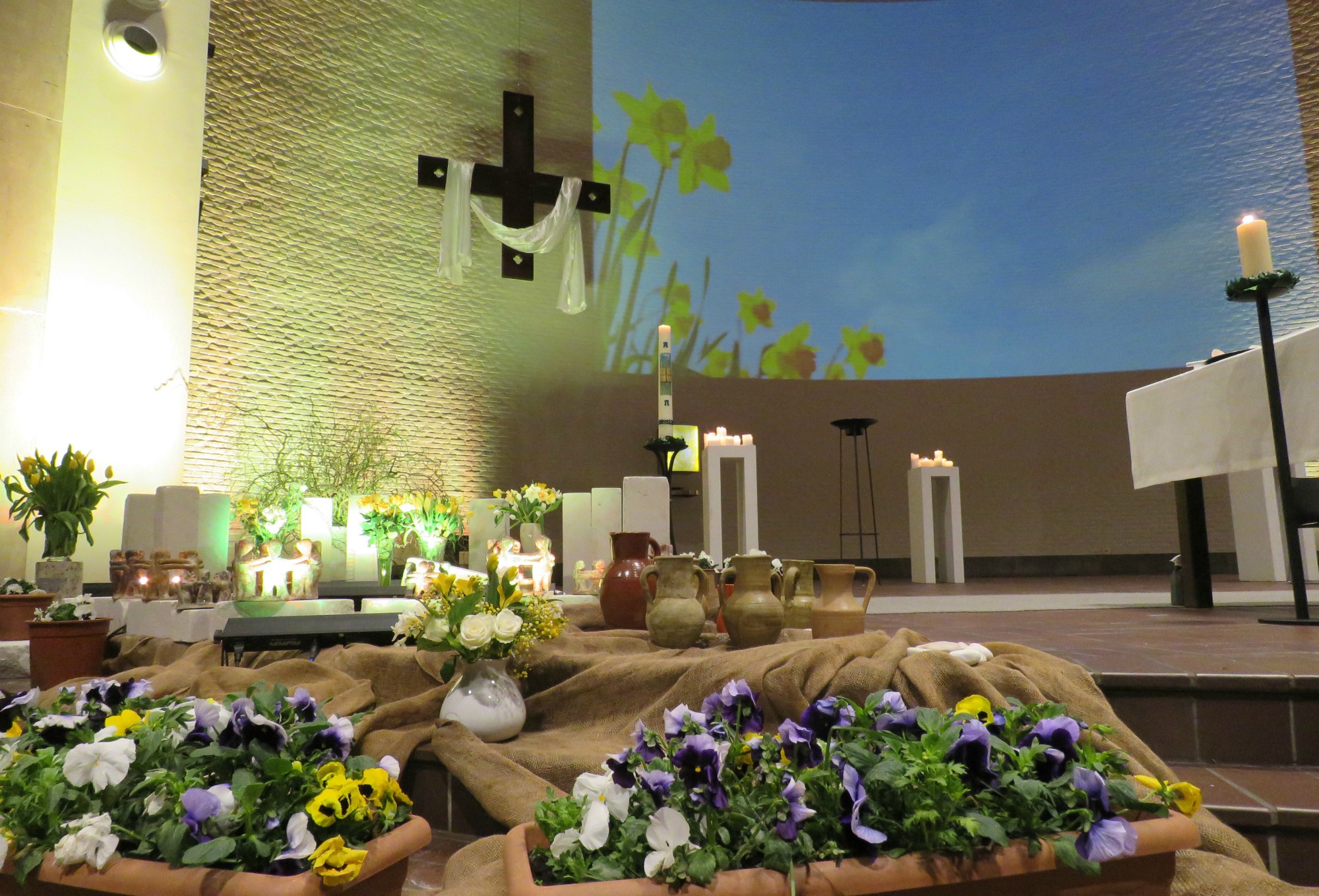 Paaswake - Detail van de versiering