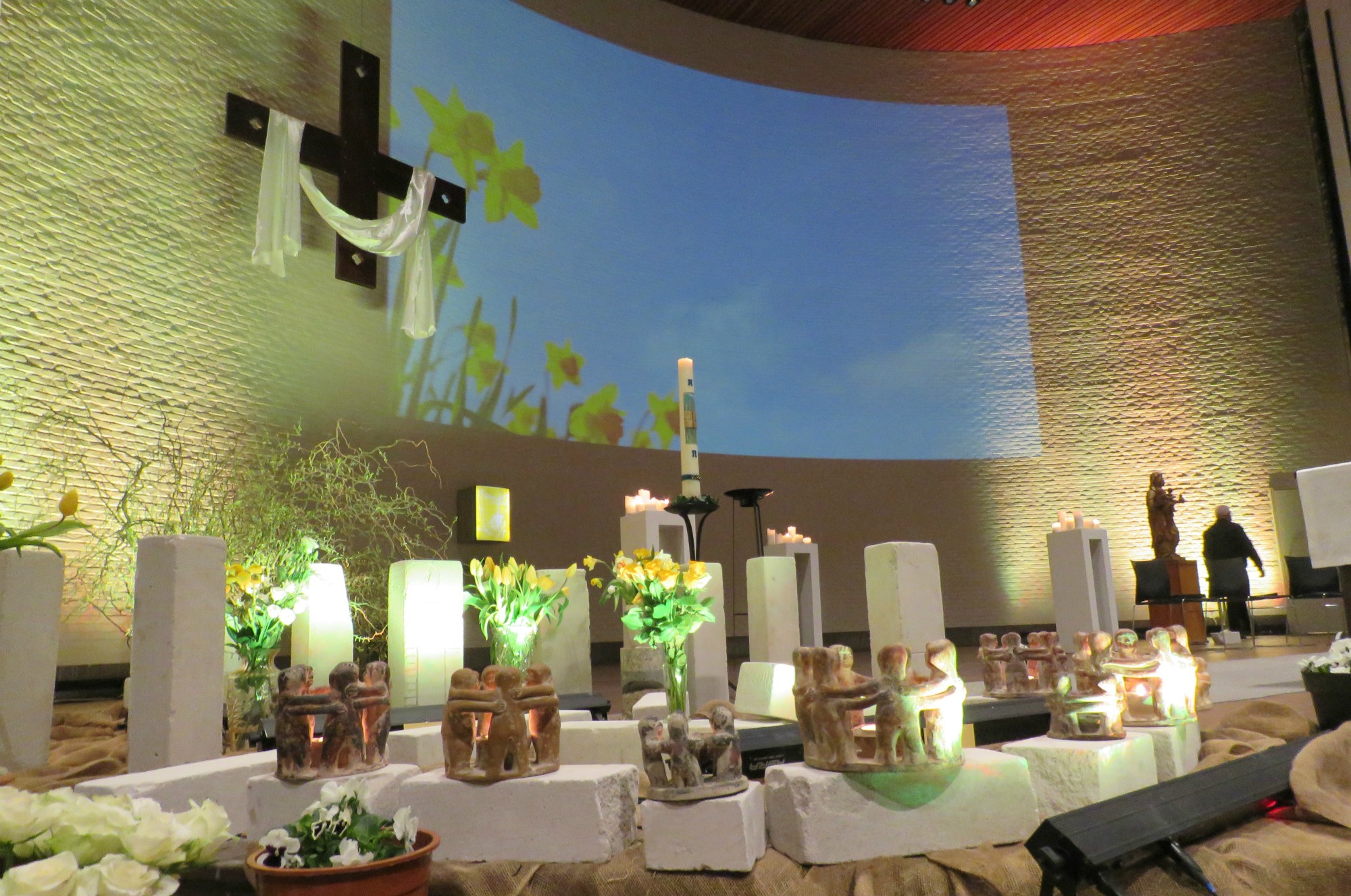 Paaswake - Detail van de versiering