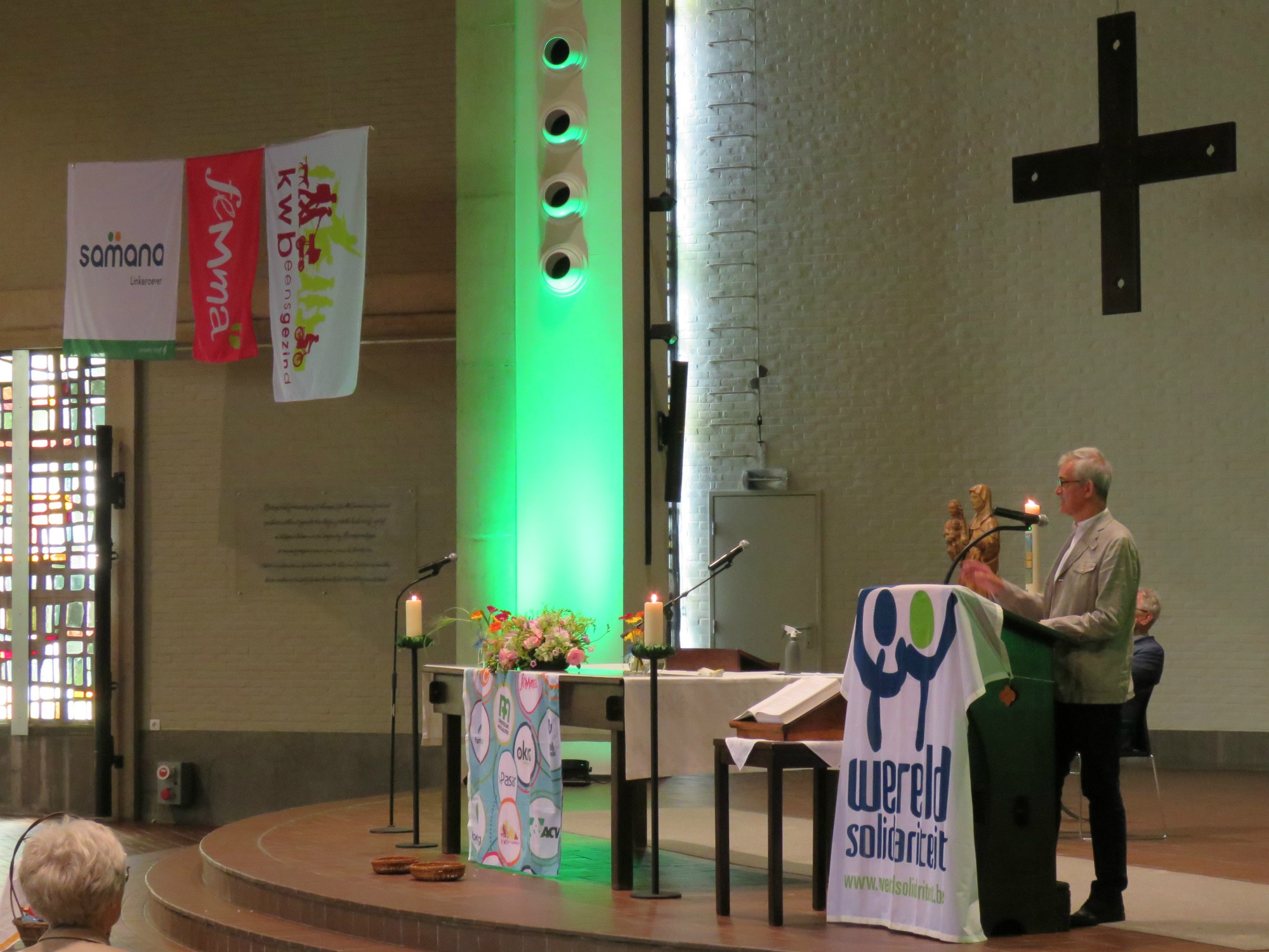 Viering Rerum Novarum - Woordje door Luc George, voorzitter Beweging.net