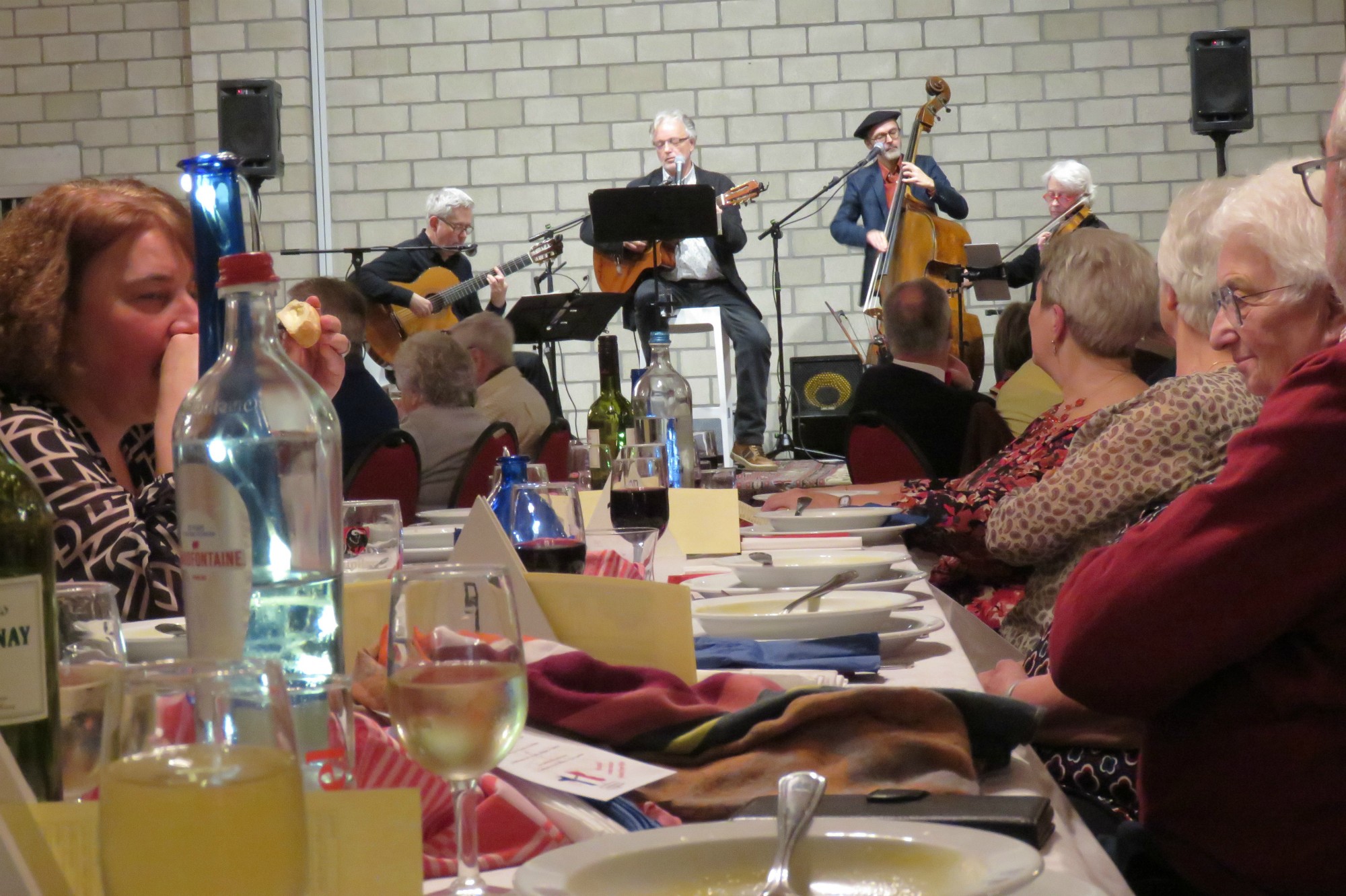 Fête d'hiver| Thema Frankrijk | Brasserie Croque-Notes met repertoire van Georges Brassens