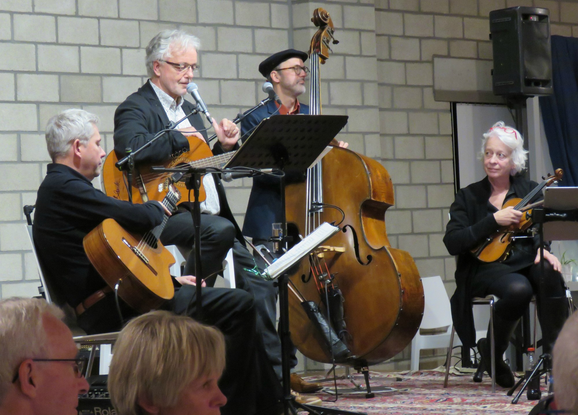 Fête d'hiver| Thema Frankrijk | Brasserie Croque-Notes met repertoire van Georges Brassens