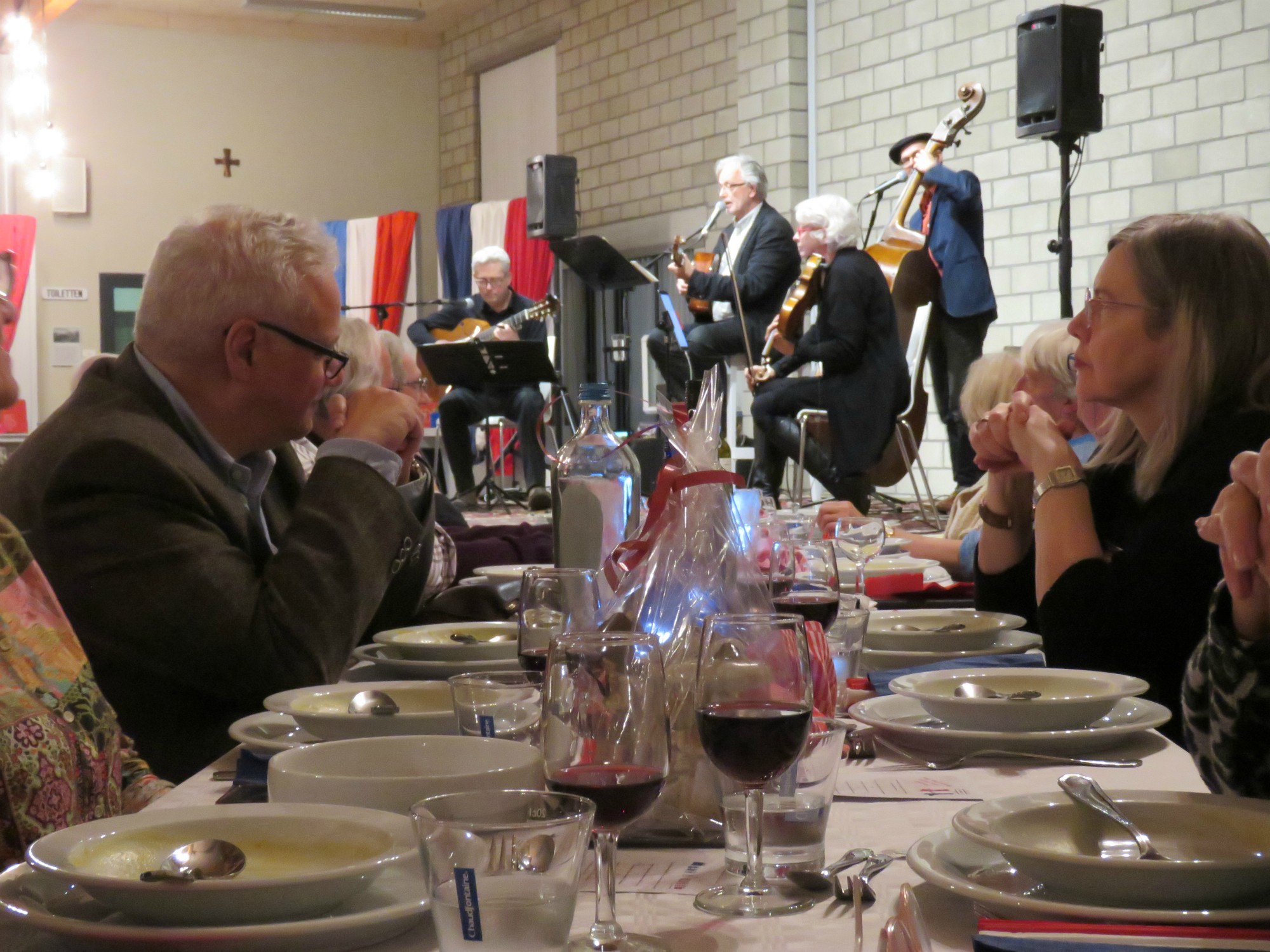Fête d'hiver| Thema Frankrijk | Brasserie Croque-Notes met repertoire van Georges Brassens