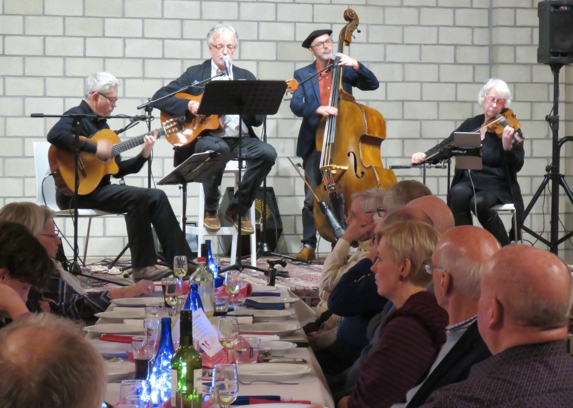 Fête d'hiver| Thema Frankrijk | Brasserie Croque-Notes met repertoire van Georges Brassens
