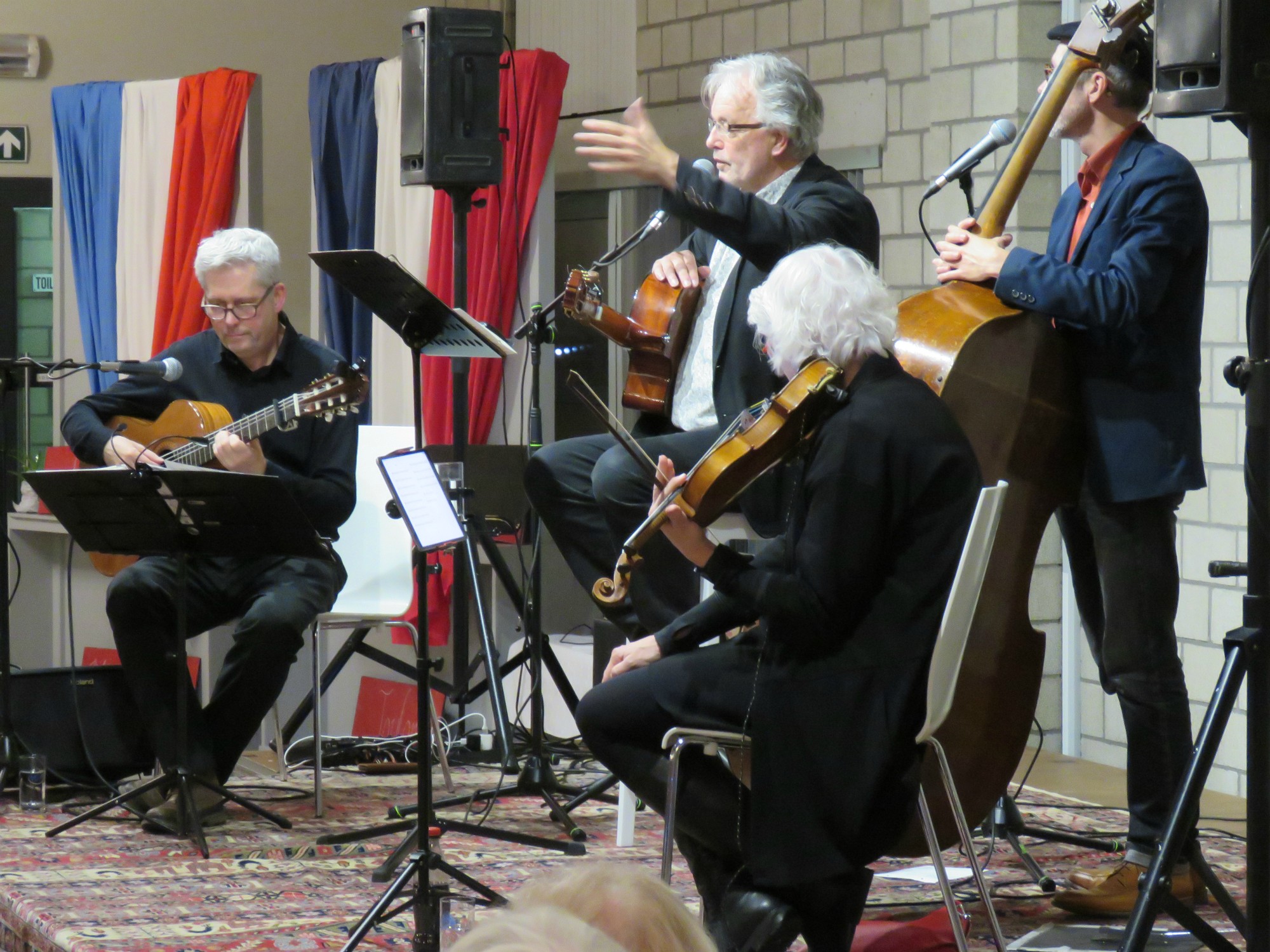Fête d'hiver| Thema Frankrijk | Brasserie Croque-Notes met repertoire van Georges Brassens
