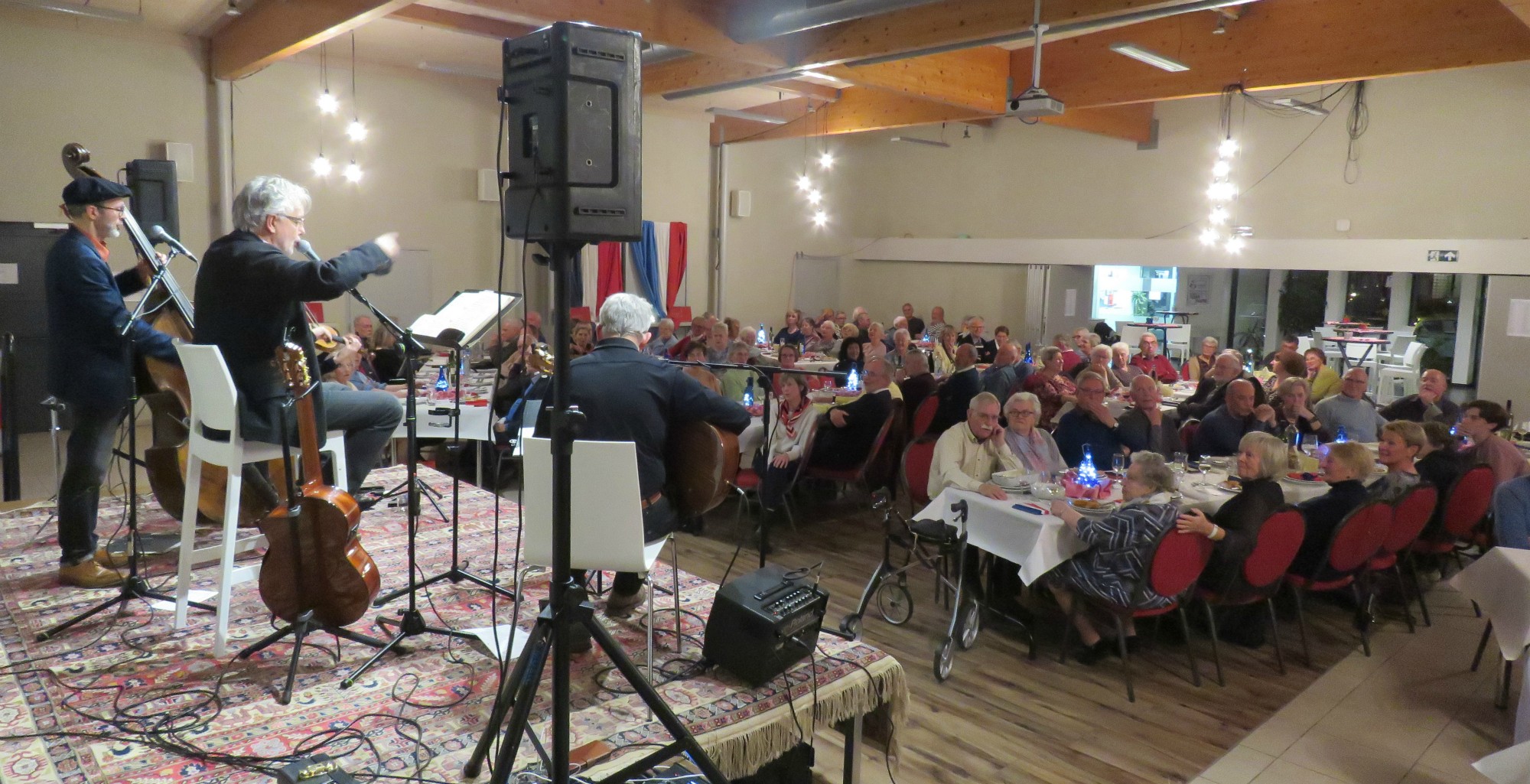 Fête d'hiver| Thema Frankrijk | Brasserie Croque-Notes met repertoire van Georges Brassens