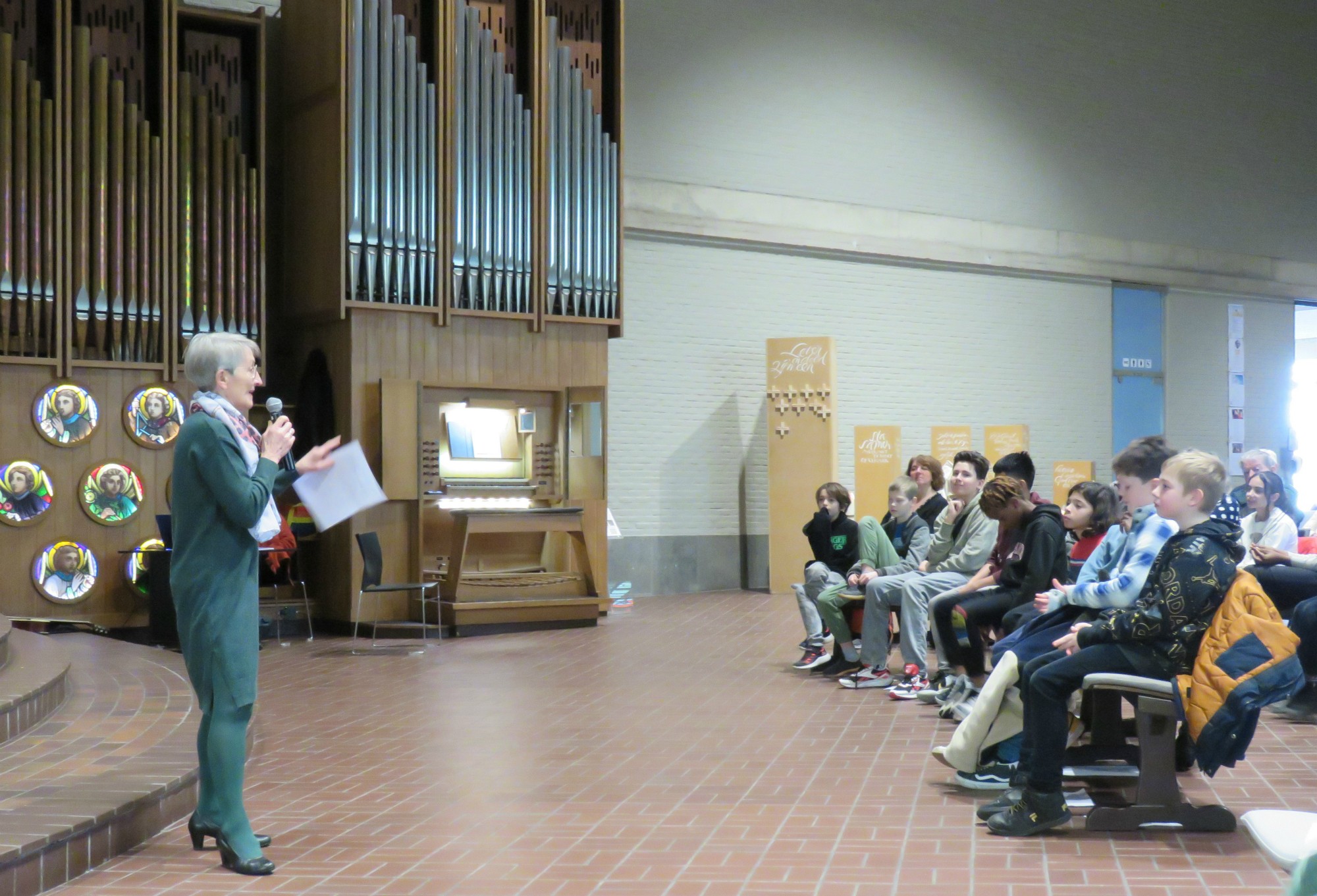 Woordje na de lezing door voorganger Hilda Sas