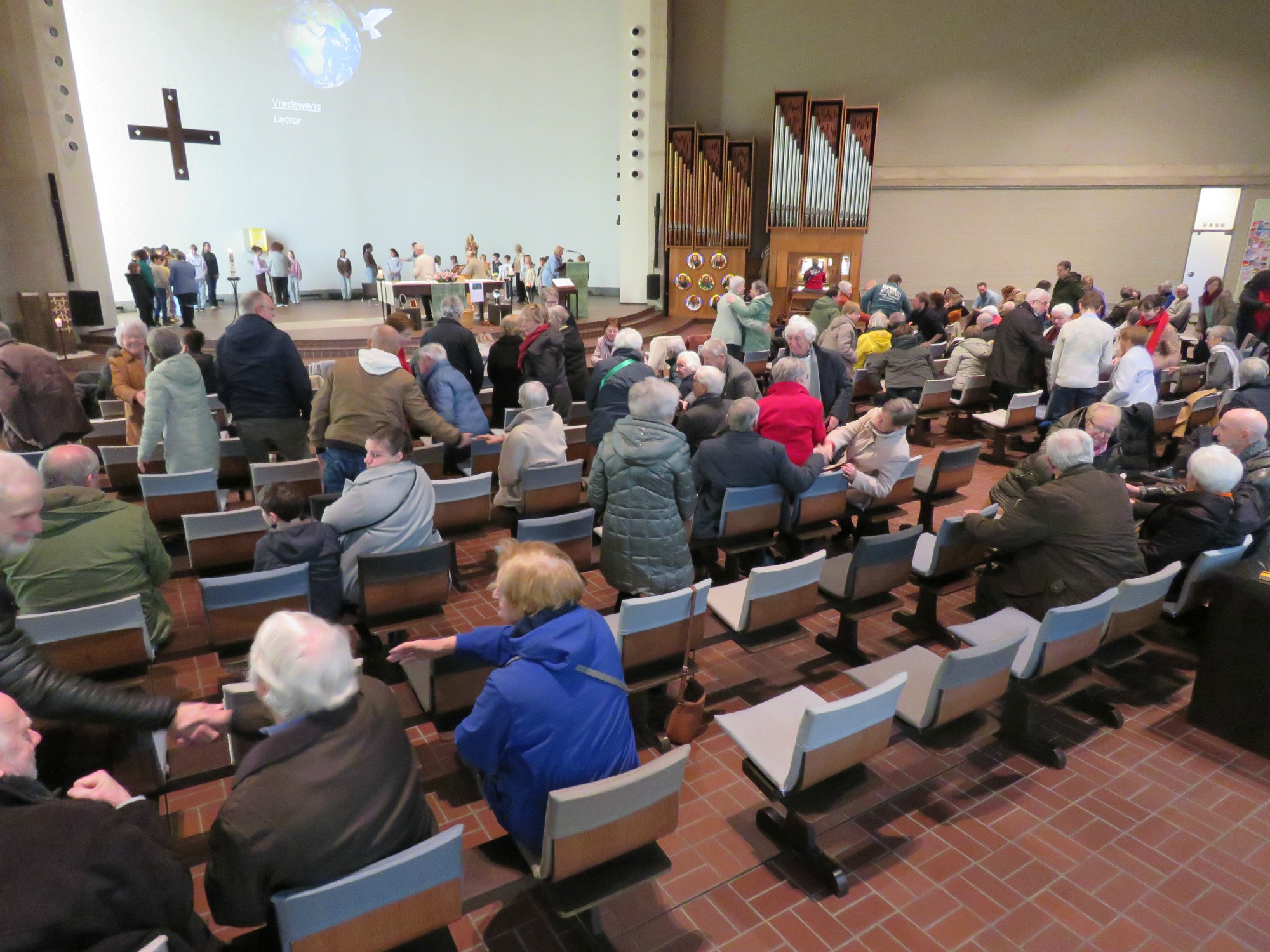 Wegwijzerviering - Zie jij het? - Catechesevoorbereiding eerste communicanten en vormelingen - Sint-Anna-ten-Drieënkerk, Antwerpen Linkeroever