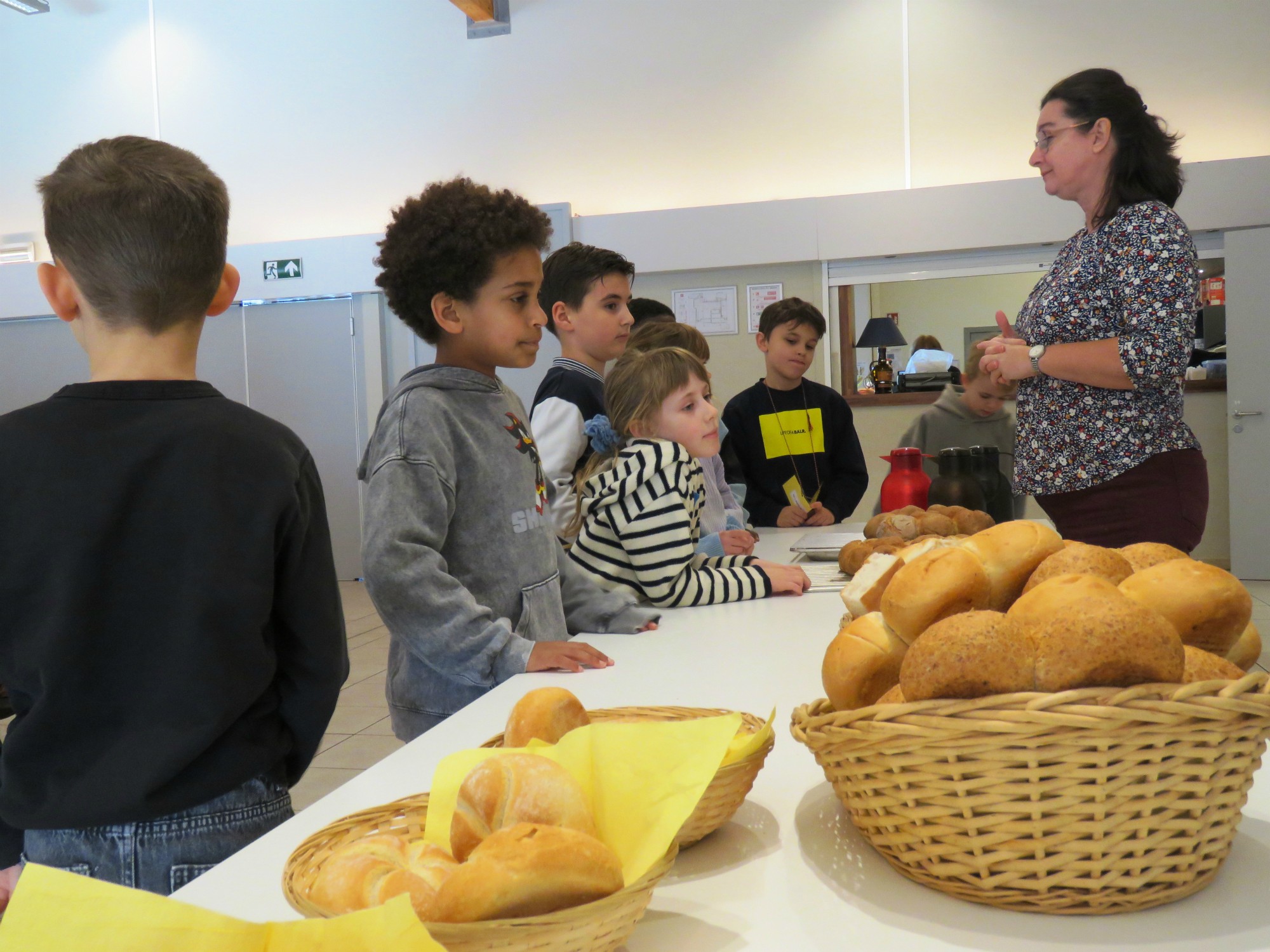 Het vriendschapsbrood werd gebroken en gedeeld