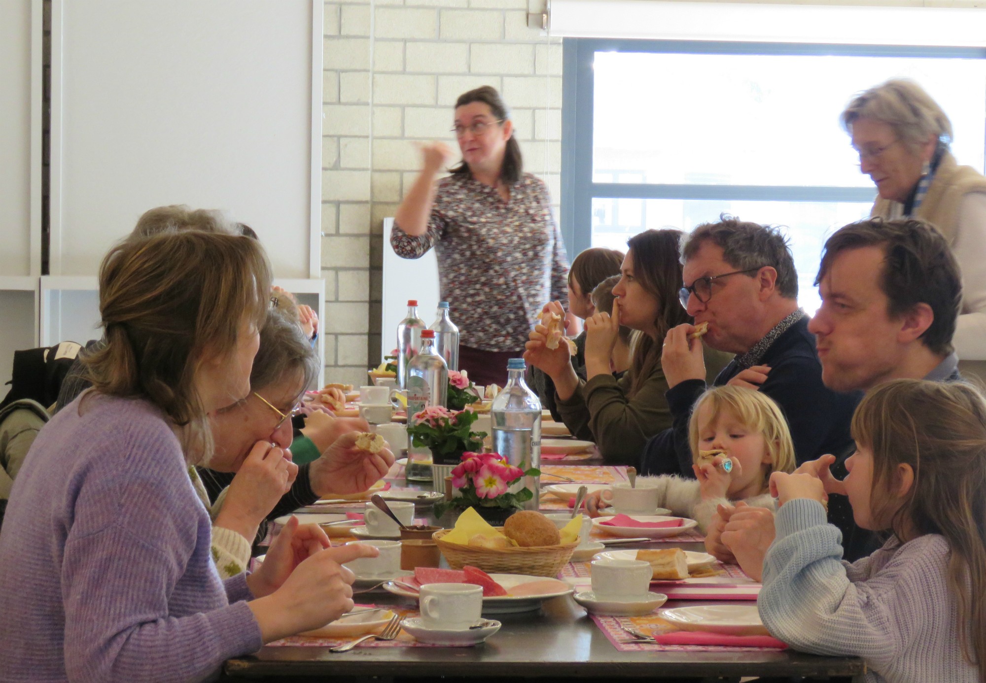 Catechesemoment 5 - Vele ouders en familie kwamen genieten van de broodmaaltijd