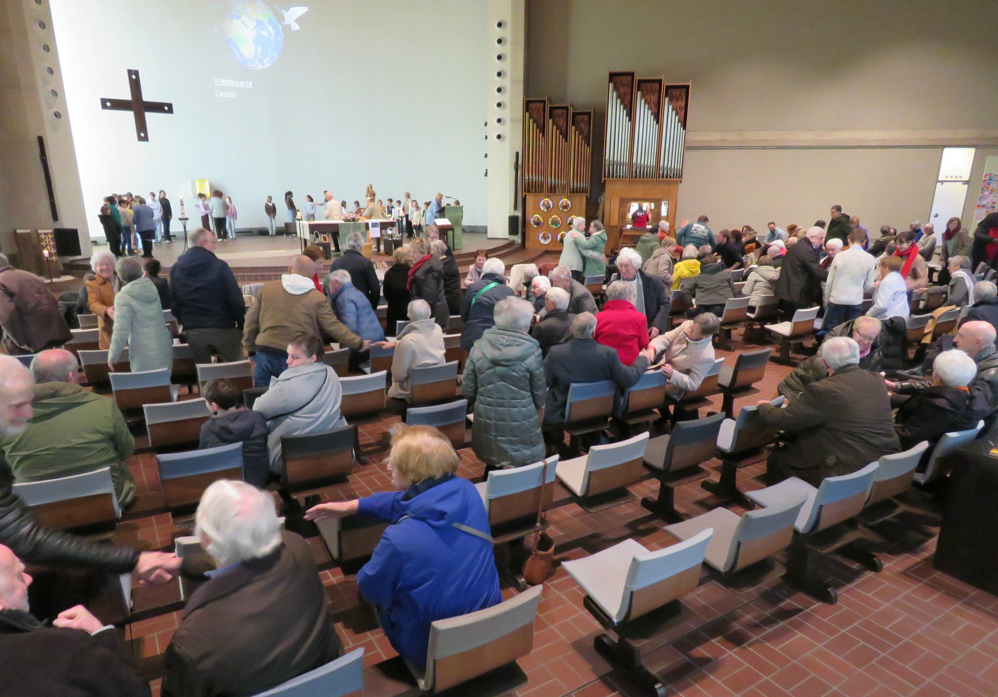 Wegwijzerviering - Zie jij het? - Catechesevoorbereiding eerste communicanten en vormelingen - Sint-Anna-ten-Drieënkerk, Antwerpen Linkeroever