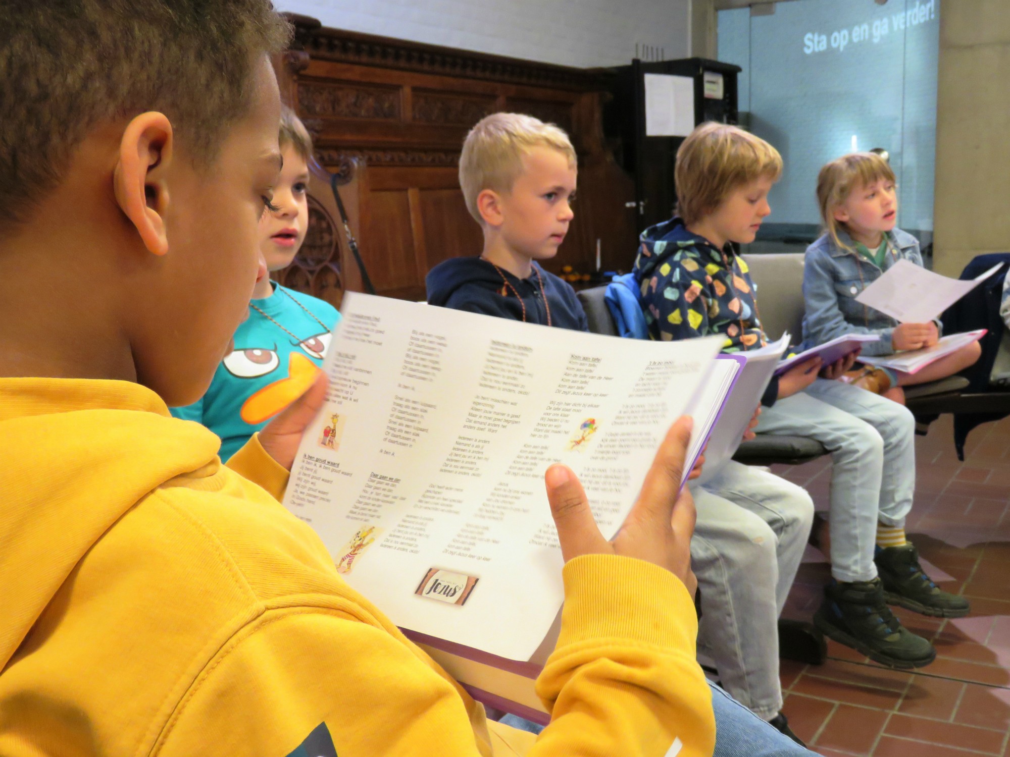 Catechesemoment 5 - Laatste bijeenkomst - Sint-Anna-ten-Drieënparochie, Antwerpen Linkeroever