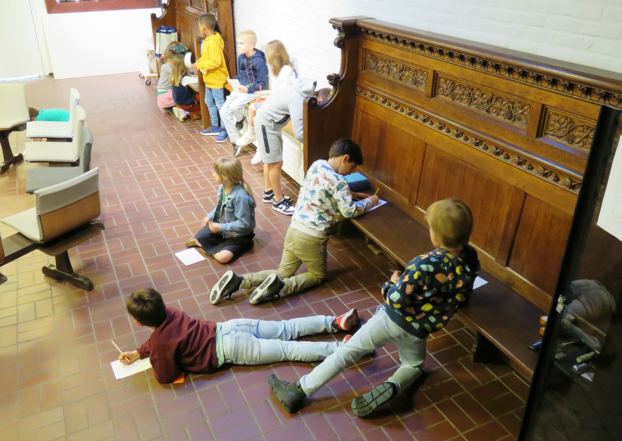Catechesemoment 5 - Tijd voor een quiz om te zien wat we allemaal geleerd hadden