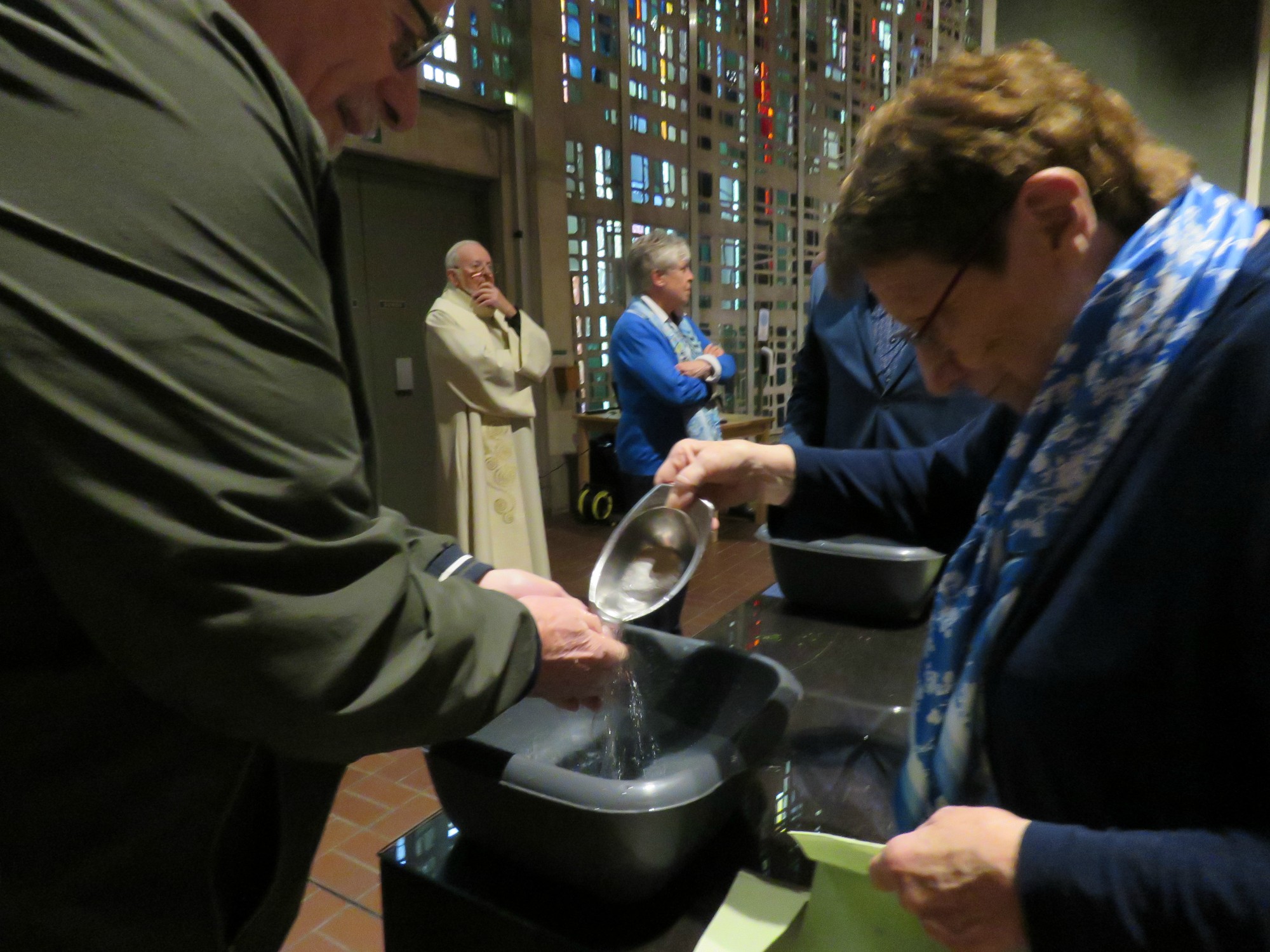 Witte Donderdag - Voorganger Paul Scheelen - Sint-Anna-ten-Drieënkerk, Antwerpen Linkeroever
