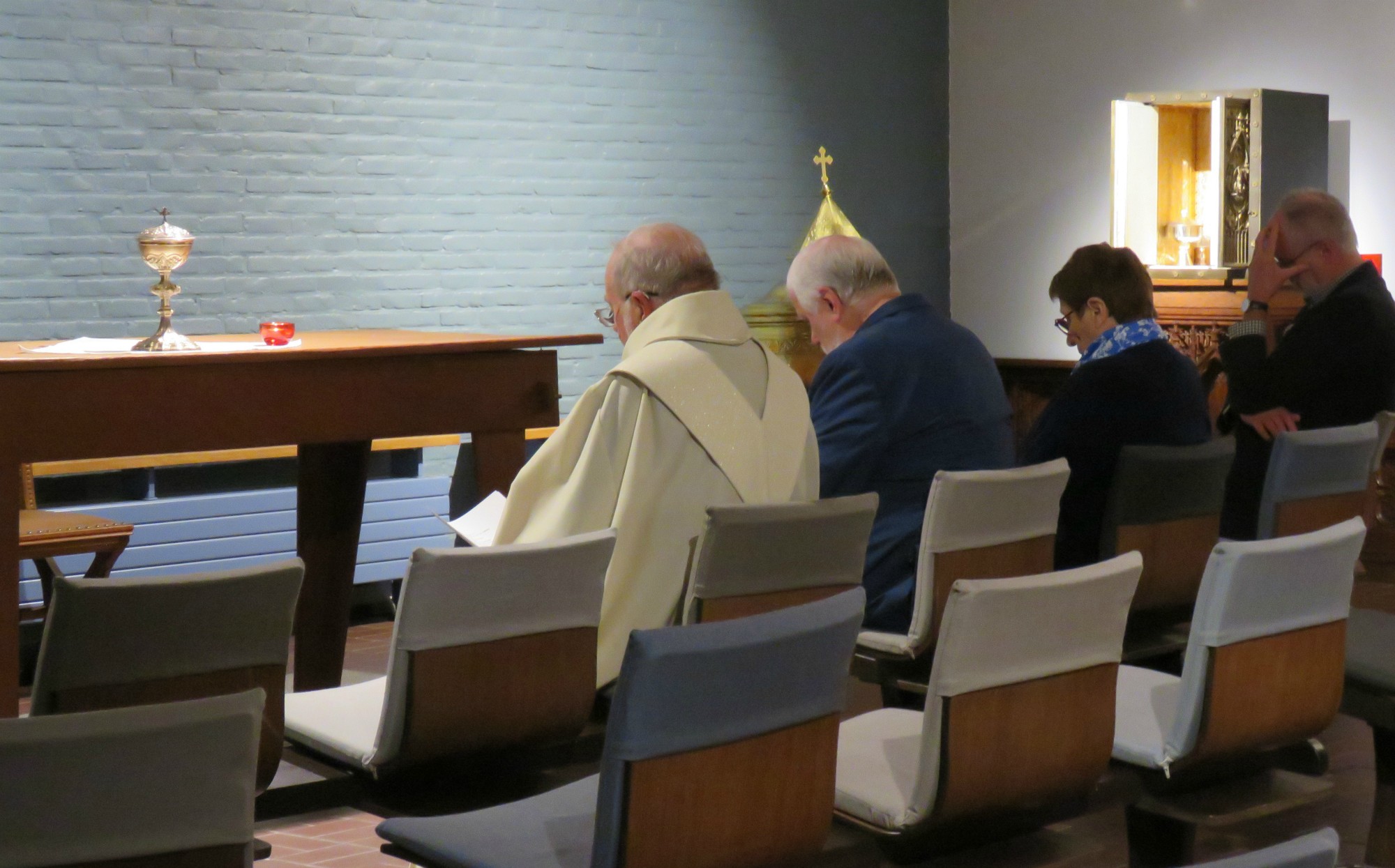 Witte Donderdag - Stille aanbidding in de weekkapel